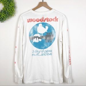 Lucky Brand Woodstock Bird Concert Long Sleeve L
